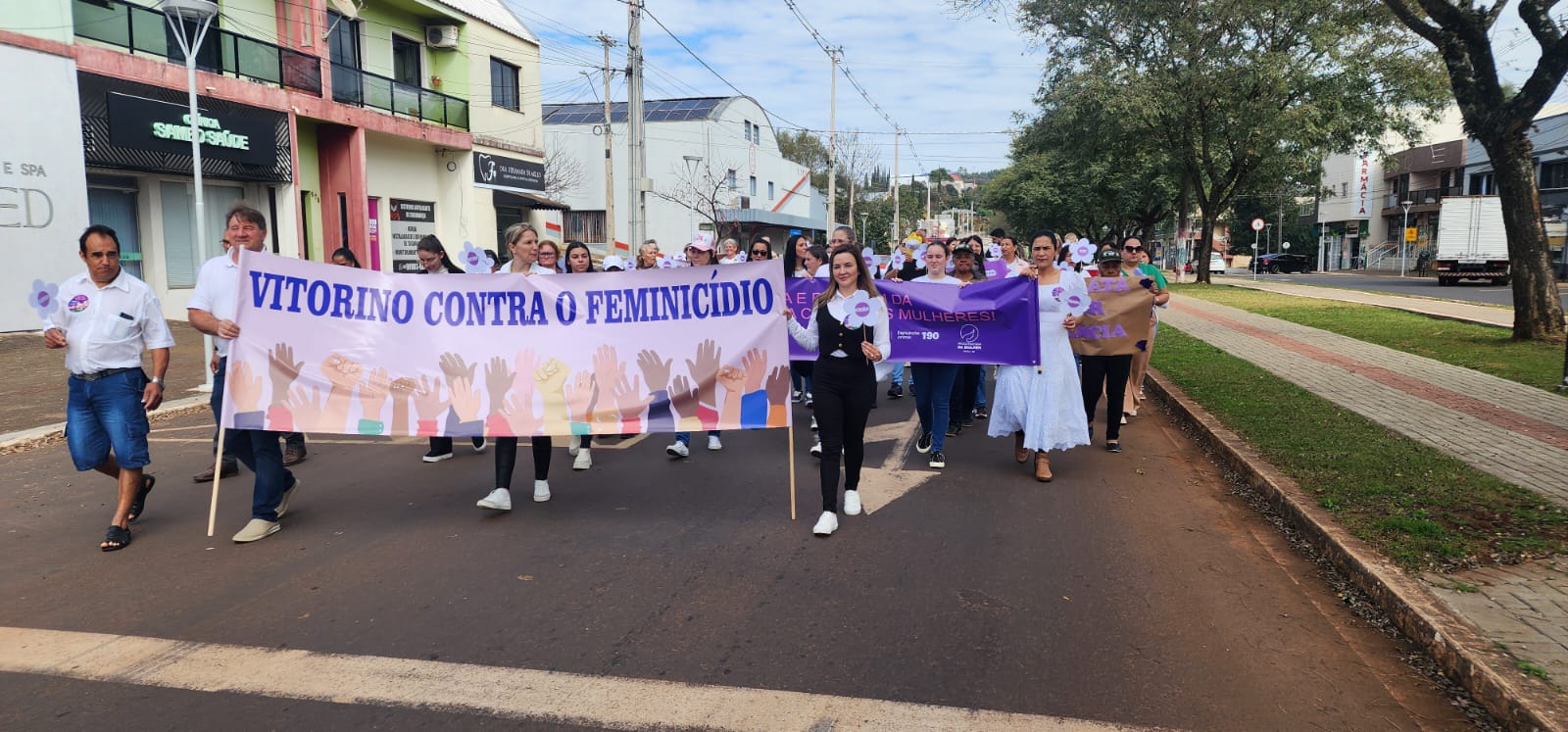 Procuradoria da Mulher mobiliza caminhada contra o feminicídio